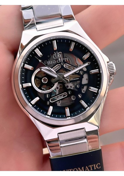 Otomatik ve Kurmalı Çelik Karatma ve Renk Atma Yapmaz 5 Atm Erkek Kol Saati EBG.10692.2 fırsatları