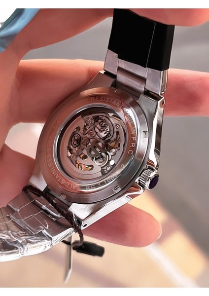 Otomatik ve Kurmalı Çelik Karatma ve Renk Atma Yapmaz 5 Atm Erkek Kol Saati EBG.10692.2 indirimleri