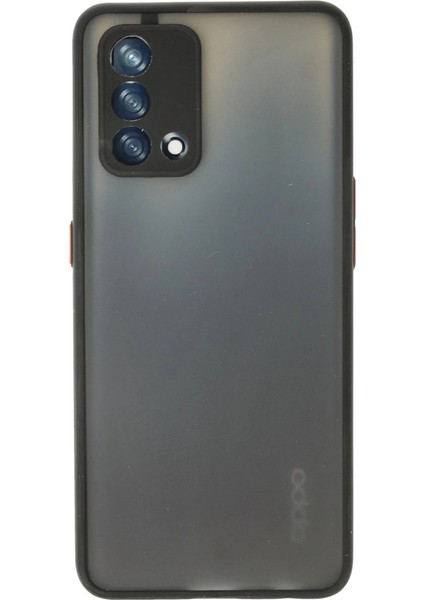 Oppo A74 4g Kılıf Montreal Silikon Kapak - Siyah