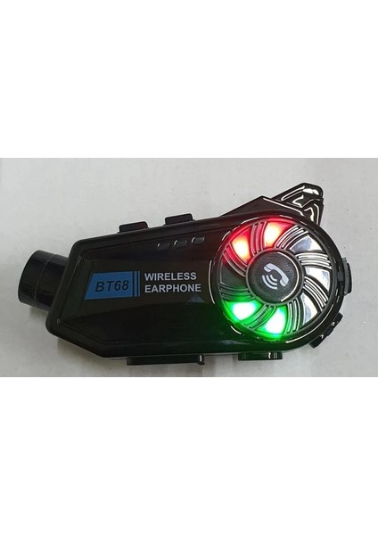 BT68 Kameralı Intercom Motosiklet Bluetooth Kask Kulaklık Ses Kontrolü 1080P Video Kayıt Interkom fiyatları