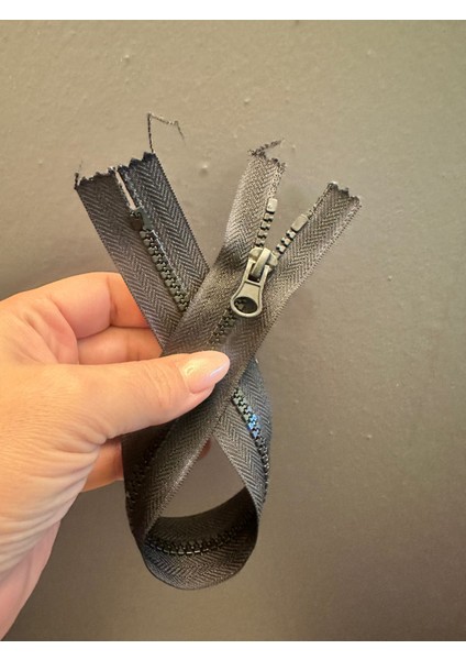 36X3 cm Siyah Dişli Fermuar modelleri