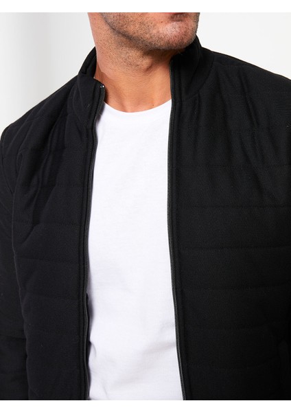 Yeni Sezon Slim Fit Dik Yaka Uzun Kollu Erkek Spor Hırka modelleri