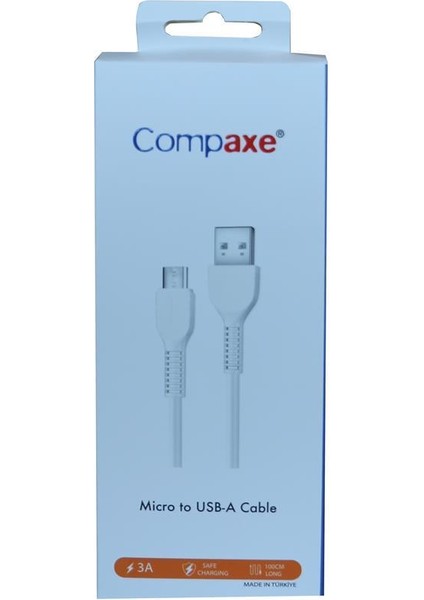 Ctk-Bmu USB 3.0 1mt 3A Mikro Şarj Kablosu