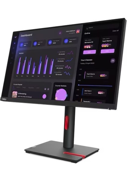 Lenovo 63CFMATXTK 23.8" 4ms 1920X1080 Vga/hdmı/dısplay Vesa Pıvot IPS LED Monıtor fiyatları