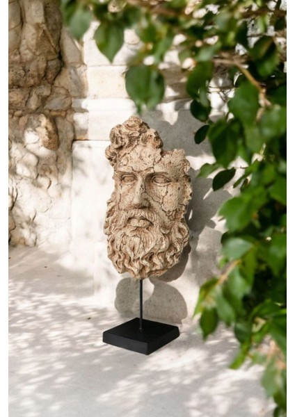 Dekoratif Zeus Büst