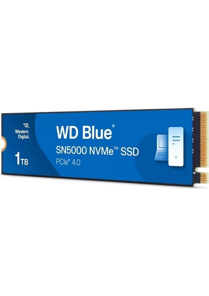 Wd Blue SN5000 1tb 5150/4900MB/S Pcıe 4.0 Nvme SSD WDS100T4B0E fiyatları