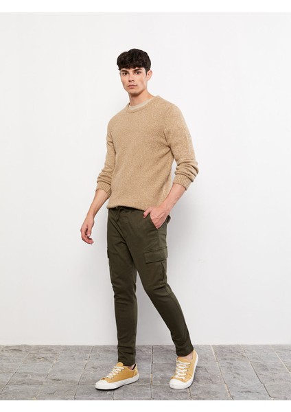 Yeni Sezon Slim Fit Gabardin Erkek Kargo Pantolon fiyatları