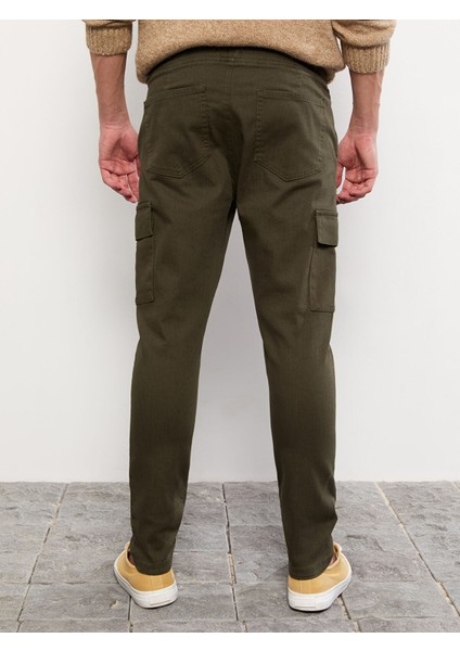 Yeni Sezon Slim Fit Gabardin Erkek Kargo Pantolon indirimleri