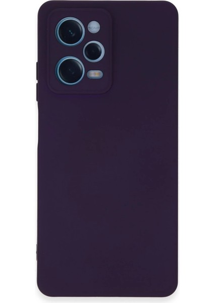 Xiaomi Redmi Note 12 Pro 5g Kılıf Nano Içi Kadife Silikon - Mor