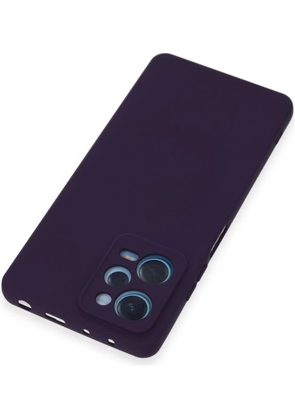 Xiaomi Redmi Note 12 Pro 5g Kılıf Nano Içi Kadife Silikon - Mor modelleri