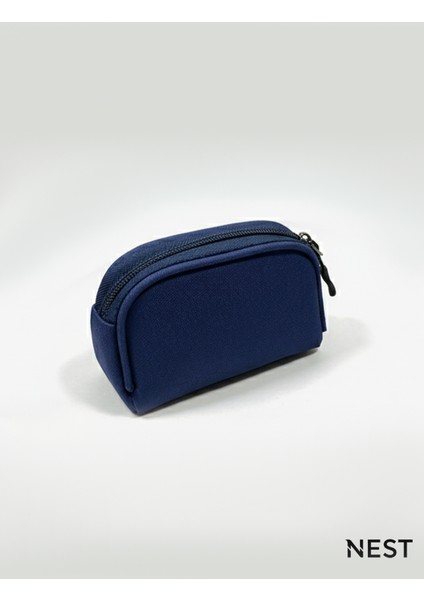 Lacivert Renk Makyaj Çantası, Bozuk Para Çantası, Takı Çantası modelleri