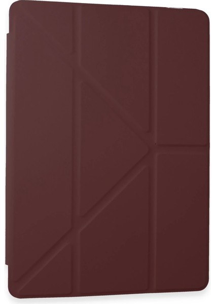 Mtxdpn Newface Samsung Galaxy Tab A9 Kılıf Kalemlikli Mars Tablet Kılıfı - Mor