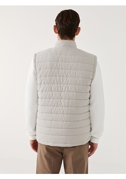 Yeni Sezon Standart Kalıp Dik Yaka Erkek Şişme Yelek indirimleri