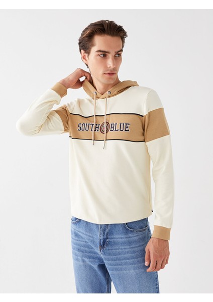 Yeni Sezon Uzun Kollu Baskılı Erkek Hoodie