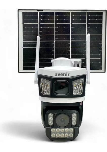 6MP 2 Kameralı 4g Solar Kamera AV-S425