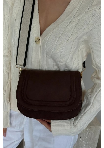 Mai Süet El ve Omuz Çantası