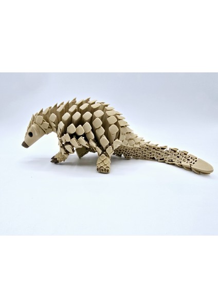Pangolin Figür Oyuncak - 3D Hareketli Model - Büyük Boy fırsatları