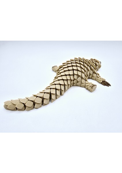 Pangolin Figür Oyuncak - 3D Hareketli Model - Büyük Boy indirimleri