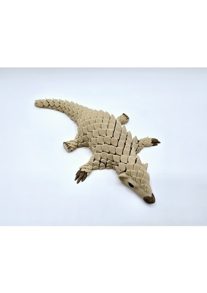 Pangolin Figür Oyuncak - 3D Hareketli Model - Büyük Boy