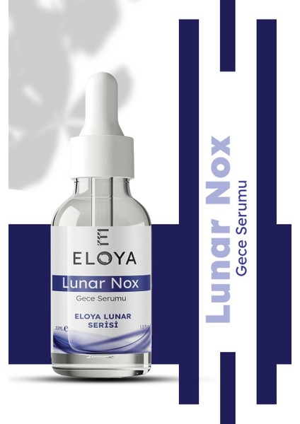 Lunar Nox Gece Serumu – Botoks Benzeri Etkili, Kırışıklık Karşıtı & (30 Ml)