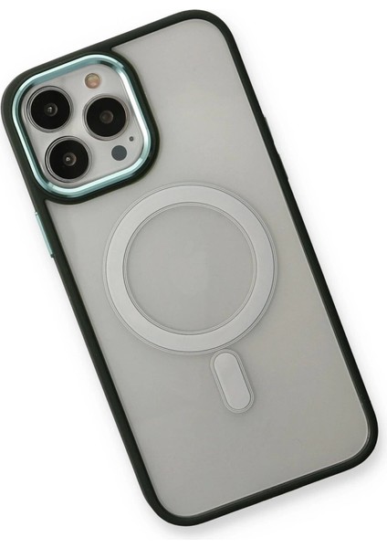 Iphone 14 Pro Max Kılıf Room Magneticsafe Silikon - Köknar Yeşili modelleri