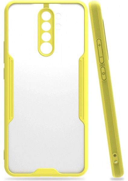 Ieg Xiaomi Redmi Note 8 Pro Kılıf Platin Silikon - Sarı