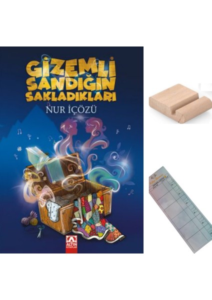 Gize*mli Sandığın Sakladıkları / Nur Içözü / 5. ve 6. Sınıf /10-12 Yaş Hikaye + Tablet Tutucu