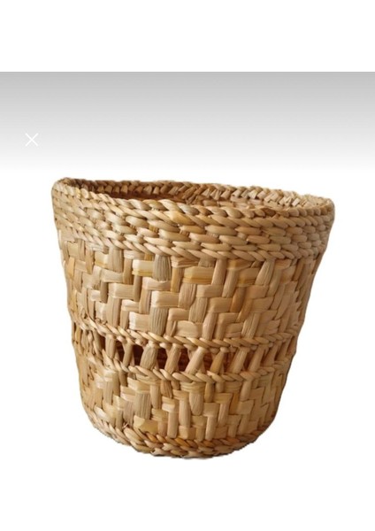 Hasır El Yapımı Büyük Saksı 28 Çap modelleri