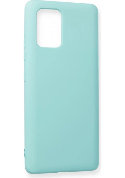 Ieg Samsung Galaxy A91 / S10 Lite Kılıf Nano Içi Kadife Silikon - Turkuaz fiyatları