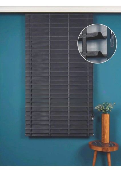 Picasso Shadow Silüet Kumaş Jaluzi Store Perde, Alüminyum Kasalı Yüksek Kaliteli - Antrasit 4333SHADOW modelleri