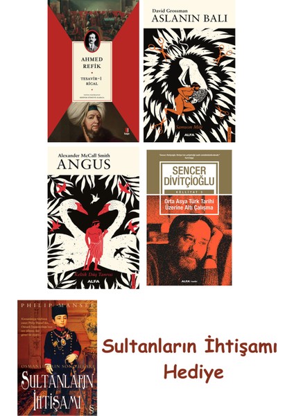 Tesavir-I Rical + Aslanın Balı + Angus + Orta Asya Türk Tarihi Ü... + Sultanların Ihtişamı