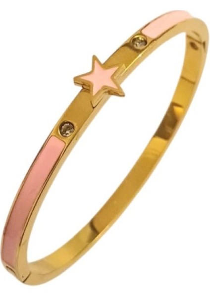 Çocuk Yıldız Figürlü Mineli Çelik Kelepçe