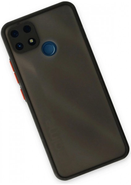 Ieg Realme C25 Kılıf Montreal Silikon Kapak - Siyah modelleri