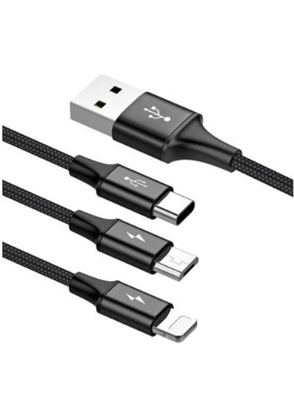 FY99 3in1 Anahtarlık Data Kablosu (Ch Cable)