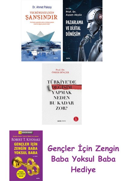 Tecrübesizliğin Şansındır + Pazarlama ve Dijital Dönüşüm + Türkiye'de Değişim Yapmak Neden Bu Kad...