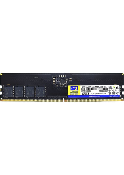 Twınmos 8gb 4800MHZ Ddr5 Pc Ram TMD58GB4800U40