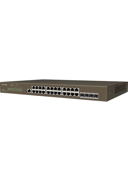Ip-Com IP-G3328F 26 Port 10/100/1000 4 x Sfp Cloud Yönetilebilir Rack Mount Swıtch