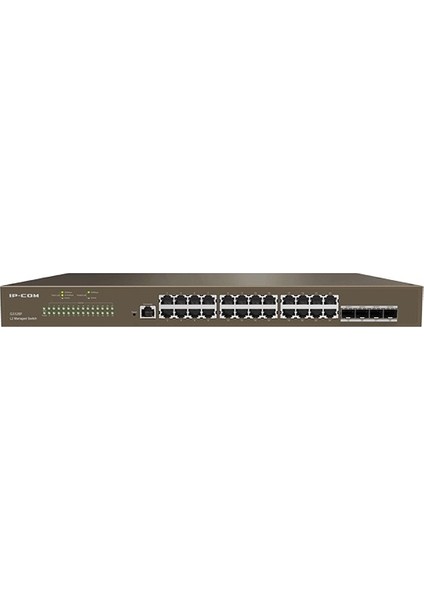 Ip-Com IP-G3328F 26 Port 10/100/1000 4 x Sfp Cloud Yönetilebilir Rack Mount Swıtch fiyatları