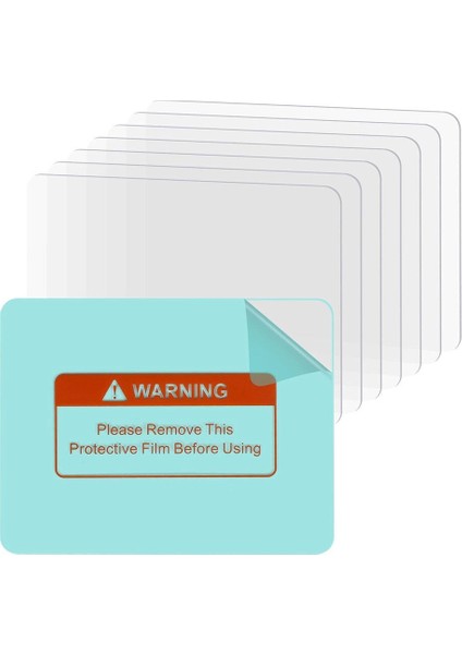 Colormatik Kaynak Maske Camı Camı Koruyucu Şeffaf Panel 115X105MM