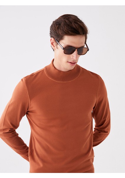 Yeni Sezon Yarım Balıkçı Yaka Uzun Kollu Erkek Triko Kazak fiyatları