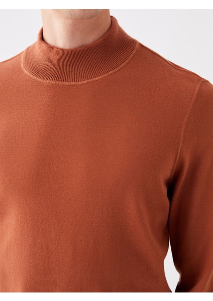 Yeni Sezon Yarım Balıkçı Yaka Uzun Kollu Erkek Triko Kazak fırsatları