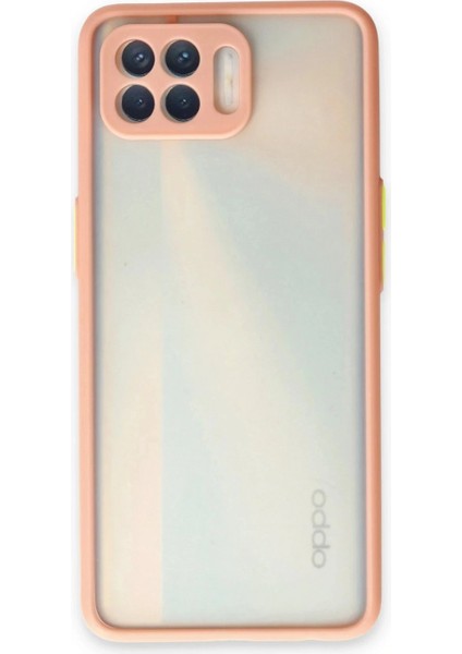 Ieg Oppo Reno 4 Lite Kılıf Montreal Silikon Kapak - Pembe