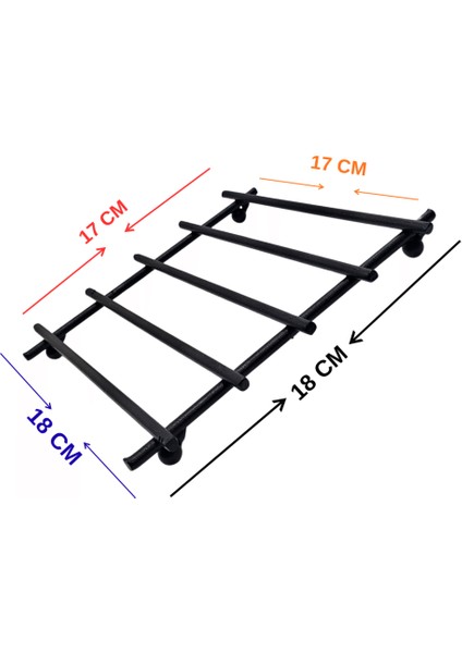 Metal Çaydanlık ve Tencere Altlığı (Nihale) – 17×17 cm fiyatları