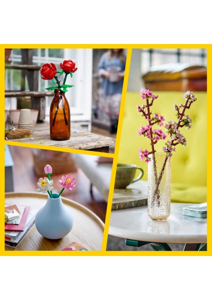 3'lü Çiçek Seti modelleri