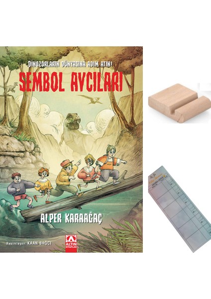 Sembol Avcıları / Alper Karaağaç / 5. ve 6. Sınıf ( 10-12 Yaş ) Hikaye +Tablet Tutucu +Takip Ayracı