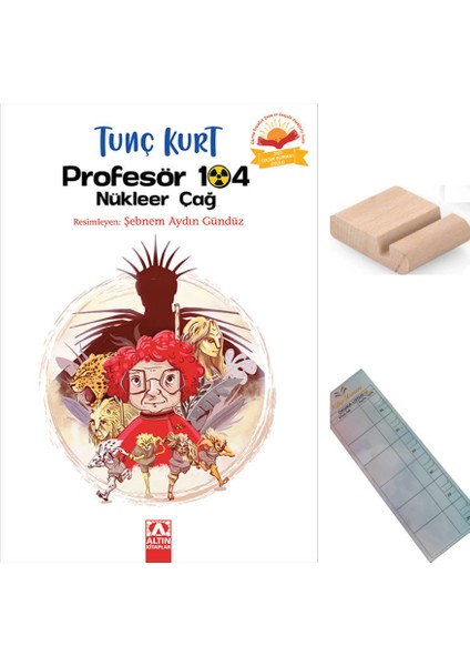 Profesör 104 - Nükleer Çağ / Tunç Kurt / 5. ve 6. Sınıf /10-12 Yaş Hikaye + Tablet Tutucu