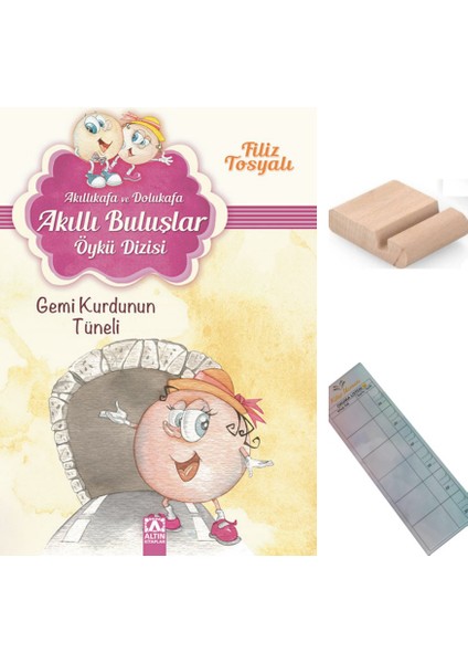 Gemi Kurdunun Tüneli / Akıllı Buluşlar / Akıllı Kafa ve Dolu Kafa / 3. Sınıf Hikaye+Tablet Tutucu