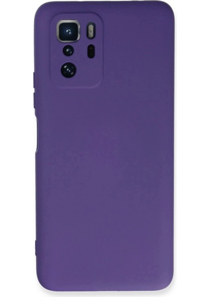 Ieg Xiaomi Poco X3 Gt Kılıf Nano Içi Kadife Silikon - Mor