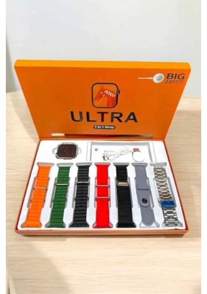 Ieg® Akıllı Saat 7 Kordonlu Metal,plastik ve Hasır Kordon Seçeneği indirimleri