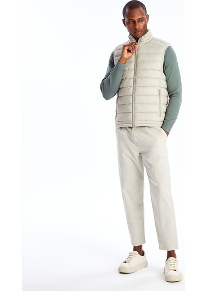 Yeni Sezon Standart Kalıp Dik Yaka Erkek Şişme Yelek modelleri